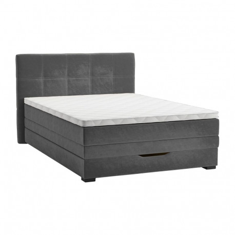 Continental bed JEEP 120x200cm, grey