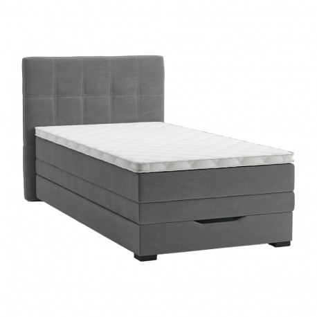 Continental bed JEEP 90x200cm, grey