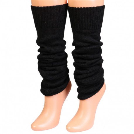 SOKISAHTEL CARINEE musta värvi soojad säärised 425