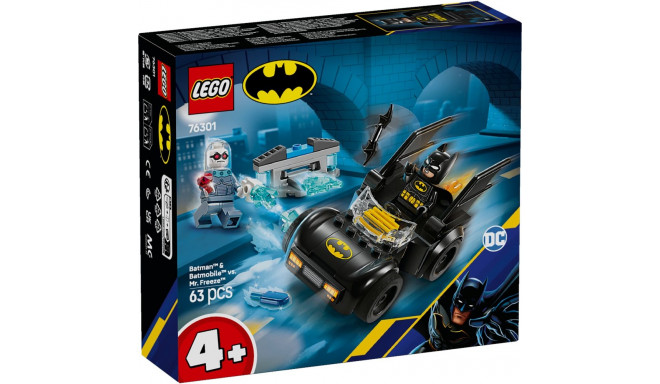 LEGO Super Heroes Batman ja Batmobile VS. Mr Freeze