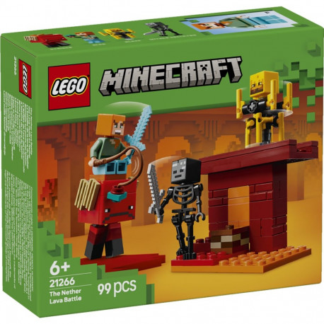 LEGO Minecraft Netheri laavalahing