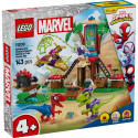 LEGO Spidey ja Gobby raptori lahing puumaja peakorteris