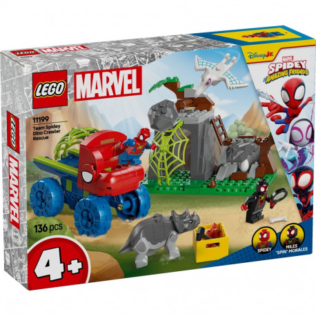 LEGO Spidey meeskonna dinosauruseroomiku päästmine