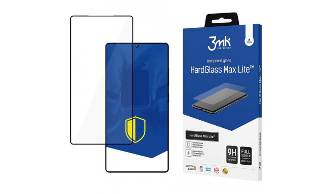 Kaitseklaas 3MK Galaxy S25 Ultra Hardglass Max Lite, must