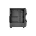 Case AeroCool Volcan Black Mid Tower RGB