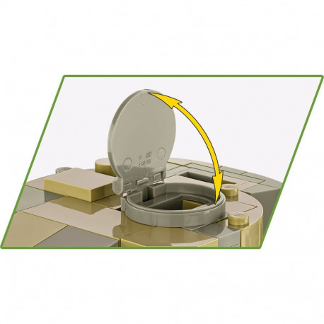 Panzer VI Tiger I no 131 klotsid