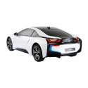 RASTAR R/C 1_18 BMW i8 remote control car (white)