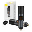 Baseus Share Together Fast Charge Car Charger with Cigarette Lighter Expansion Port, 2x USB, 120W (G
