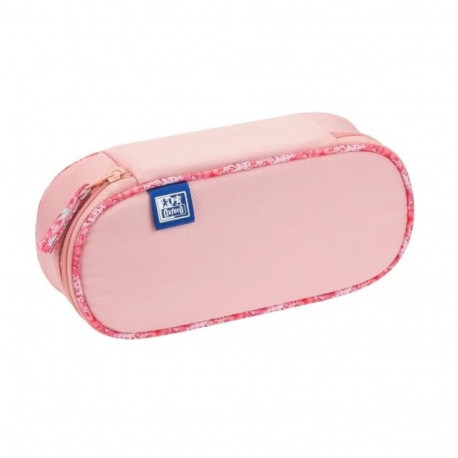 Pinal Oxford Flowers ovaalne, pastell oranž