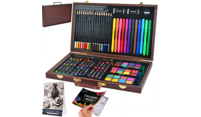 Blackmoon (6072) Art Set for Painting 81 pcs + Suitcase