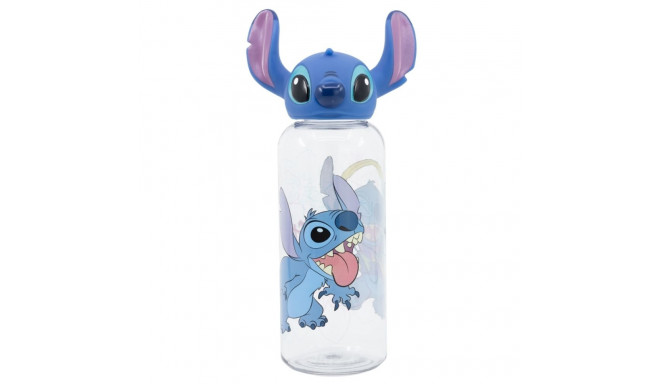 Disney Stitch - Butelka 560 ml z zakrętką 3D z kolekcji Flowers