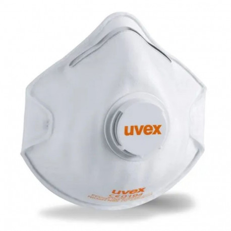 Face mask Uvex silv-Air Premium 5210+ FFP2, foldable with valve, for larger faces