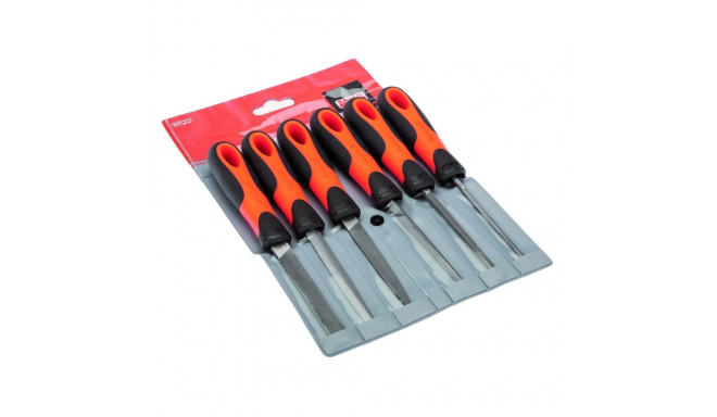 Engineering file set 4"/100mm 6 pcs