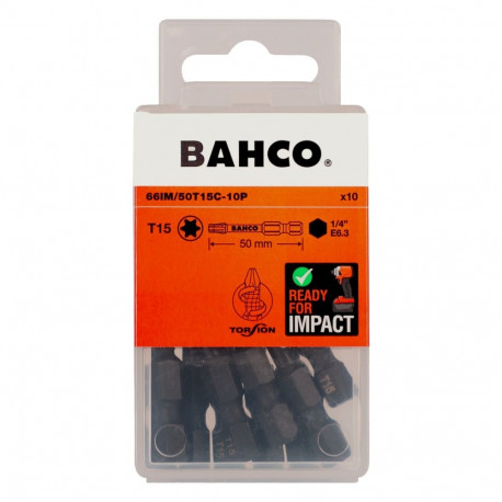 Otsakud 66IM T15 50mm Impact, 10tk