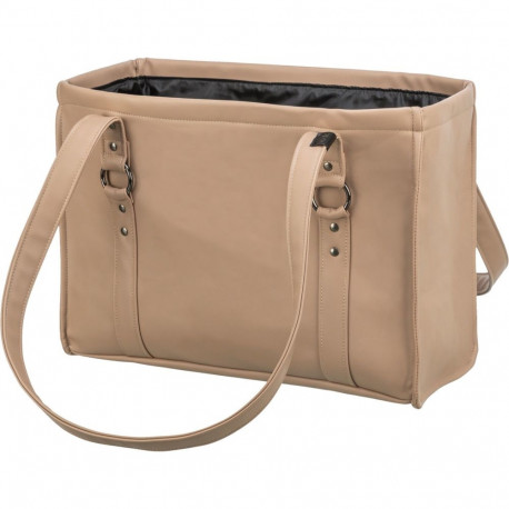 CityStyle carrier, 40 × 20 × 30 cm, cappuccino
