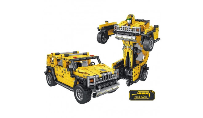 Klotsikomplekt 2in1 Jeep + Robot 1010 osa