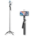 Elight P185S Super Long 1.8m Selfie Stick Tripod with Smarthone / 1/4 screw fix & Shutter Button Bla