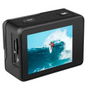 iWear K4 Real 4K 20Mpix Wi-Fi Sport Camera with Sony IMX179 Lens & 8x Fixation Set Black