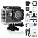 iWear K1 Ultra HD 4K 16Mpix Wi-Fi Sport Camera with 2'' LCD Remote & 8x Fixation Set Silver