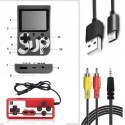 GameBox R2 8bit Portable Retro Game console with 400 games 3'' LCD with 1x Controler TV RCA cable Bl