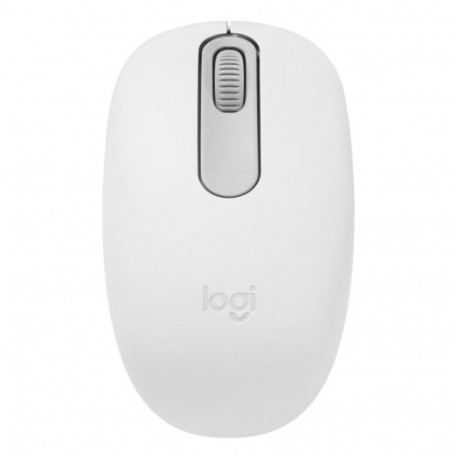 Logitech M196 Wireless Mouse, Bluetooth, 1000 DPI, Off-White