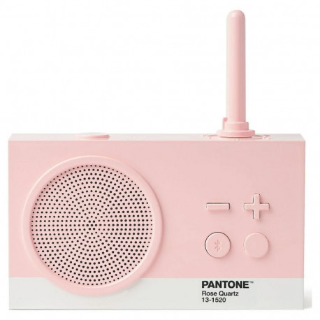Bluetooth raadio Lexon Tykho 3 X Pantone hele roosa