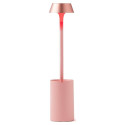 Lexon Mimi LED Reading Lamp Light Pink