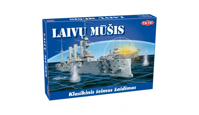 TACTIC Board game Battleship (In Lithuanian lang.)