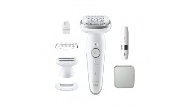 Braun Epilator | SES9-341 Silk-épil 9 | Operating time (max) 50 min | Number of power levels 2 | Wet