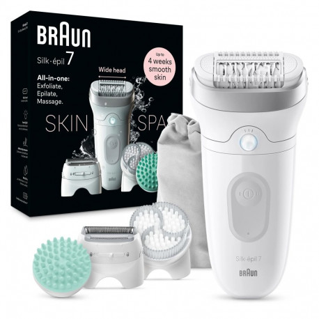 Braun | Epilator | Silk-épil SE7-081 | Operating time (max) 40 min | Number of power levels 1 | Wet 
