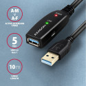 AXAGON aktiivne pikenduskaabel USB 3.2 Gen 1, 10 m | ADR-310