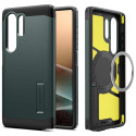 Spigen Tough Armor MagSafe ümbris Samsung Galaxy S25 Ultra jaoks, Roheline