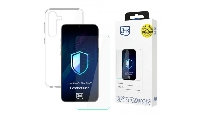 3MK ComfortDuo läbipaistev komplekt Samsung Galaxy S25+ jaoks