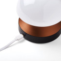 Lexon Mina Sunrise Alarm Clock with Lamp Brown/Light Brown LR153BZ