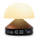 Lexon Mina Sunrise Alarm Clock with Lamp Brown/Light Brown LR153BZ