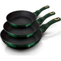 Berlinger Haus frying pan set Emerald 20 24 28cm