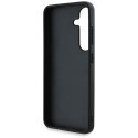 Guess Grained Big 4G Logo Small Classic Logo case for Samsung Galaxy S25 black
