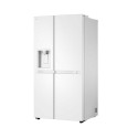 LG Refrigerator | GSLC40SWPE | Energy efficiency class E | Free standing | Side by side | Height 179