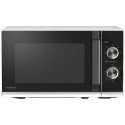 SOLO Microwave Oven, 20 Litres, Rotating Plate with Storage, Timer, Built-in LED Lights, 800 W, colo