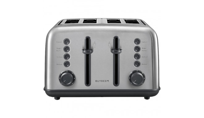 BUYDEEM 4 Slice Toaster, model DT640E, color Stainless Stell, EU