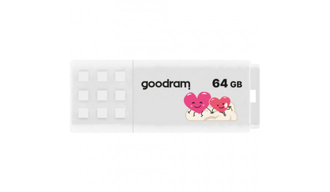 Goodram flash drive 64GB Valentine USB 2.0, white