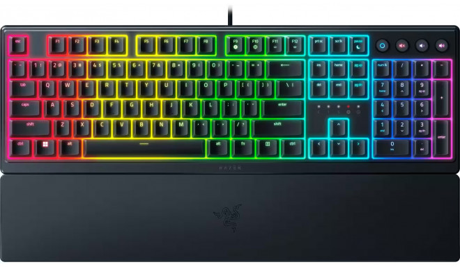 Razer klaviatuur Ornata V3 Nordic, must