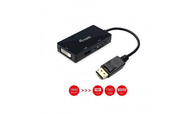 Адаптер Display Port—HDMI/VGA Equip NA