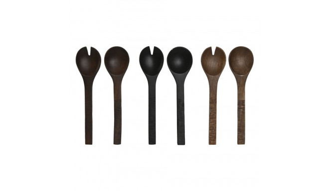 Kitchen utensils Home ESPRIT Mango wood 30 x 2 x 8 cm (3 Units)