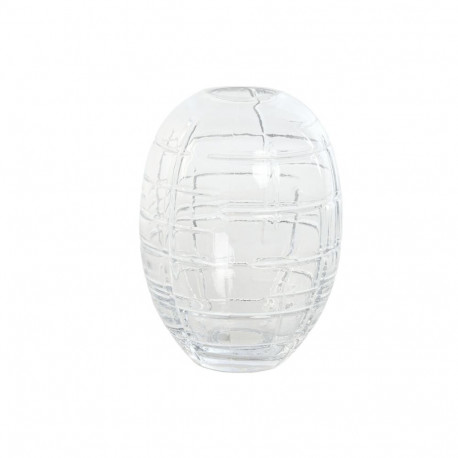 Vase Home ESPRIT Transparent Crystal Modern 12 x 12 x 17 cm
