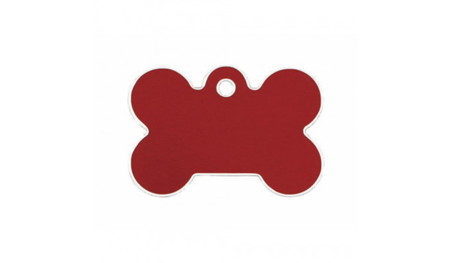 Identification plate Imarc Bone Red