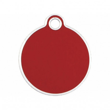 Identification plate Imarc Circle Red