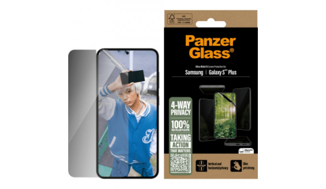 PanzerGlass ECO MATRIX Privacy 360° SP Galaxy S25+ UWF