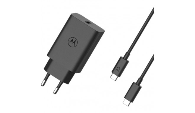 Motorola TurboPower Ladegerät 68W + USB-C zu USB-C Kabel