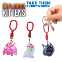 EXPLODING KITTENS Plush Backpack Hanger in a blind pack, 7,5 cm